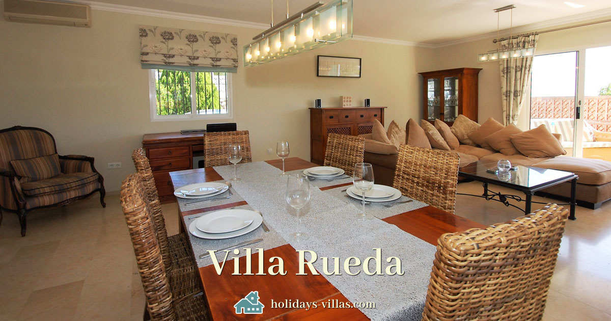Villa Rueda - A Luxury Family Holiday Villa for Holiday Rent, Benalmádena, Costa del Sol, Spain.