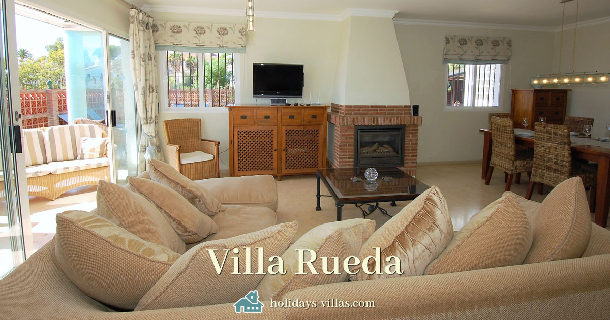 Villa Rueda - A Luxury Family Holiday Villa for Holiday Rent, Benalmádena, Costa del Sol, Spain.