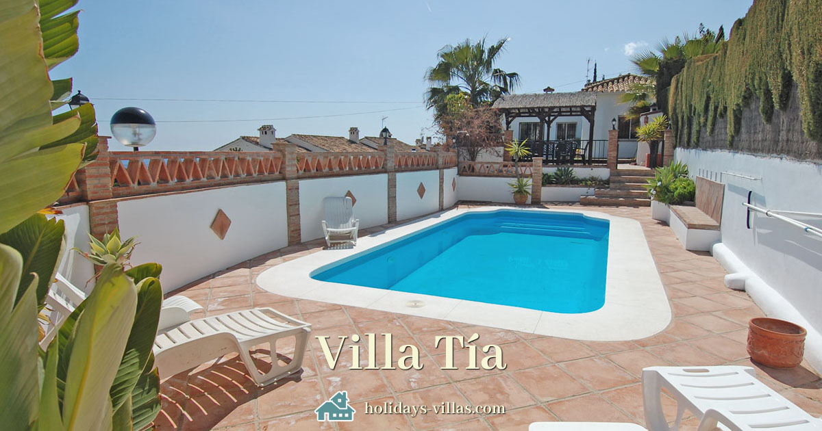 Villa Tia - A Luxury Detached Family Holiday Villa for Rent, Mijas Costa, Costa del Sol